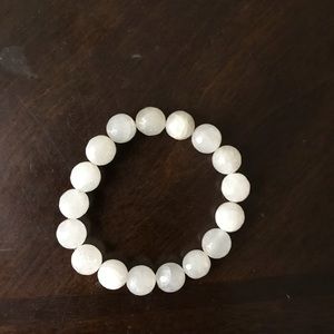 White Gemstone Bracelet